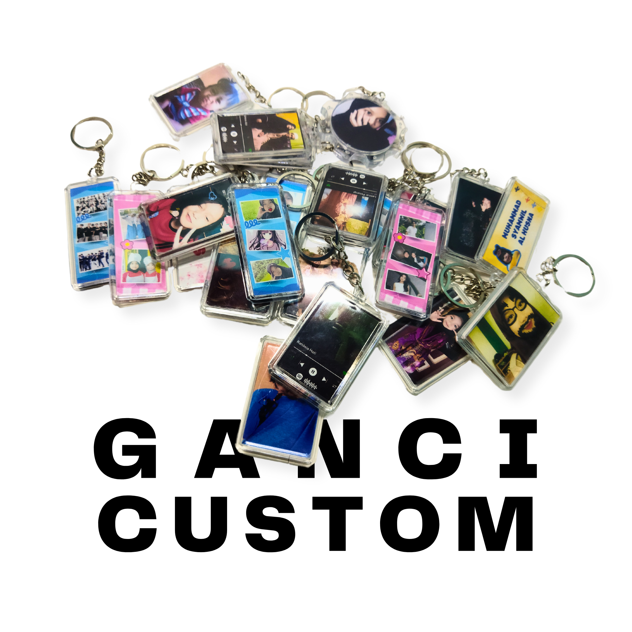 Gantungan Kunci Akrilik Custom